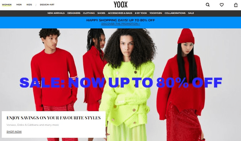Yoox sale HK