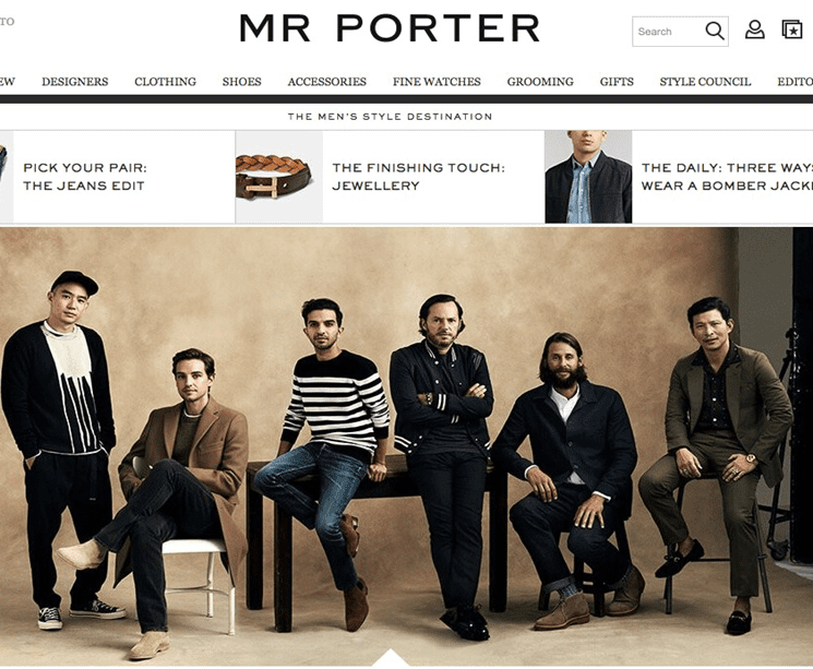 Yoox vs Net A Porter vs Mr Porter