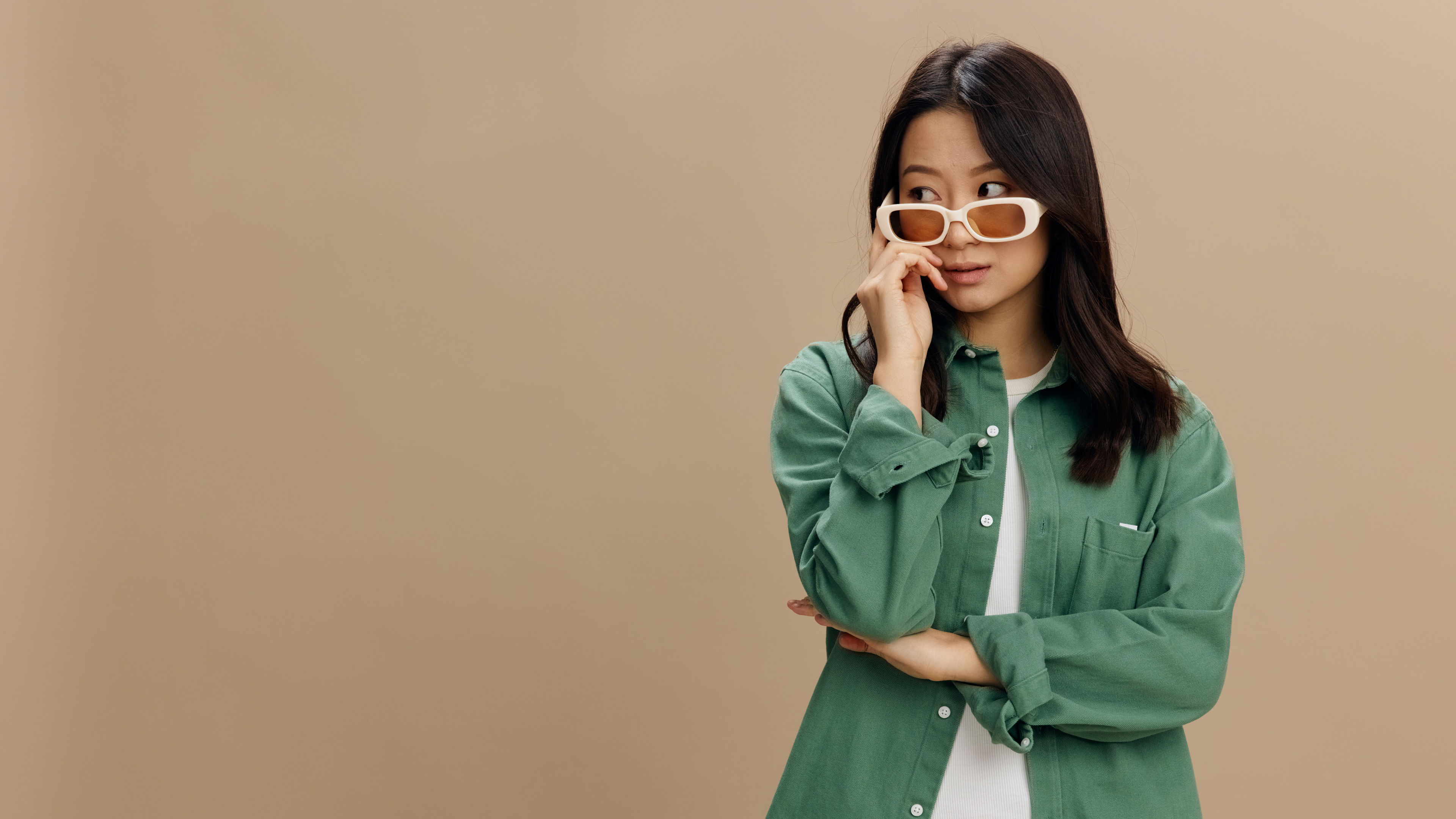 A woman in fashion