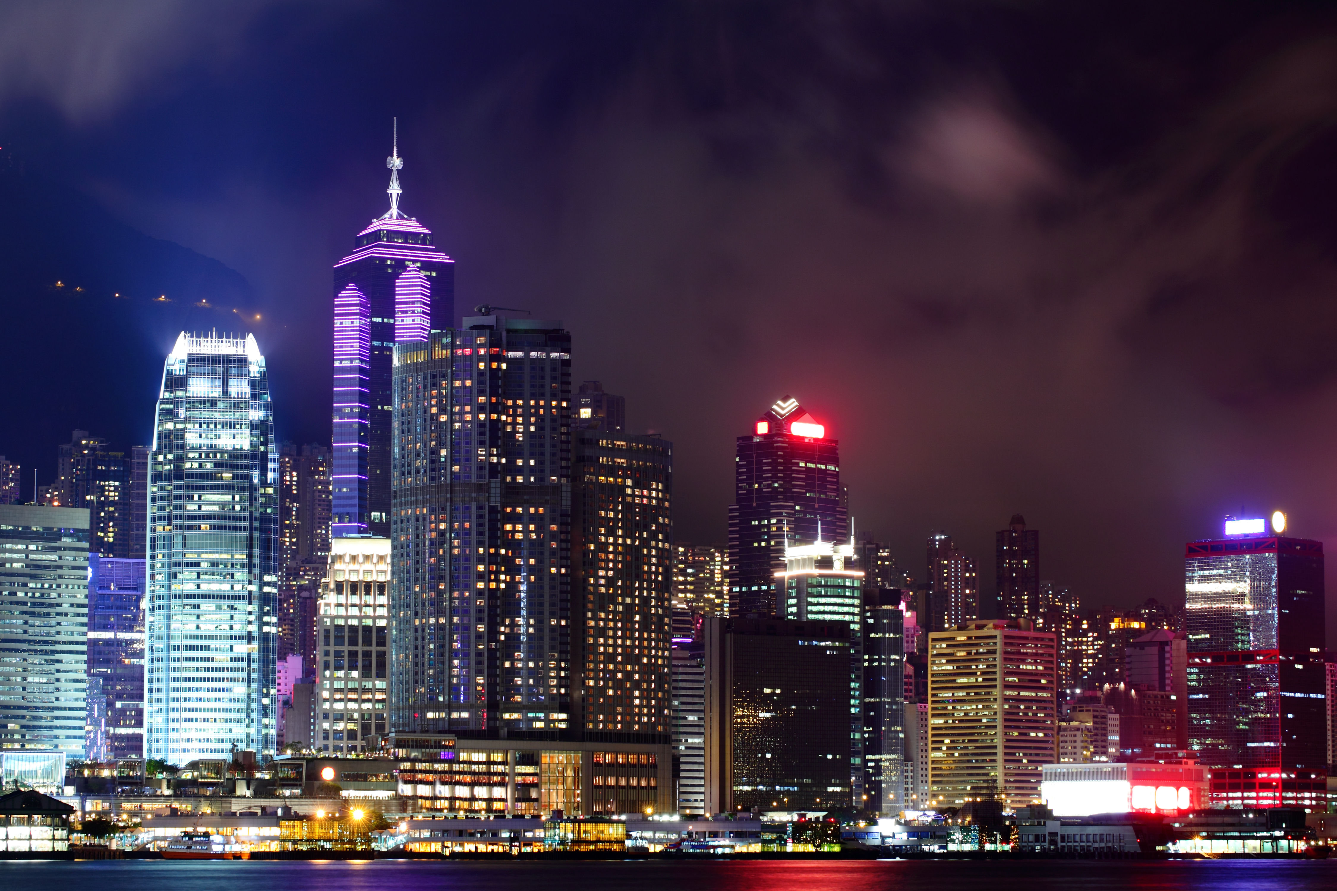 The Hong Kong skyline is one of the most iconic and breathtaking cityscapes in the world. 