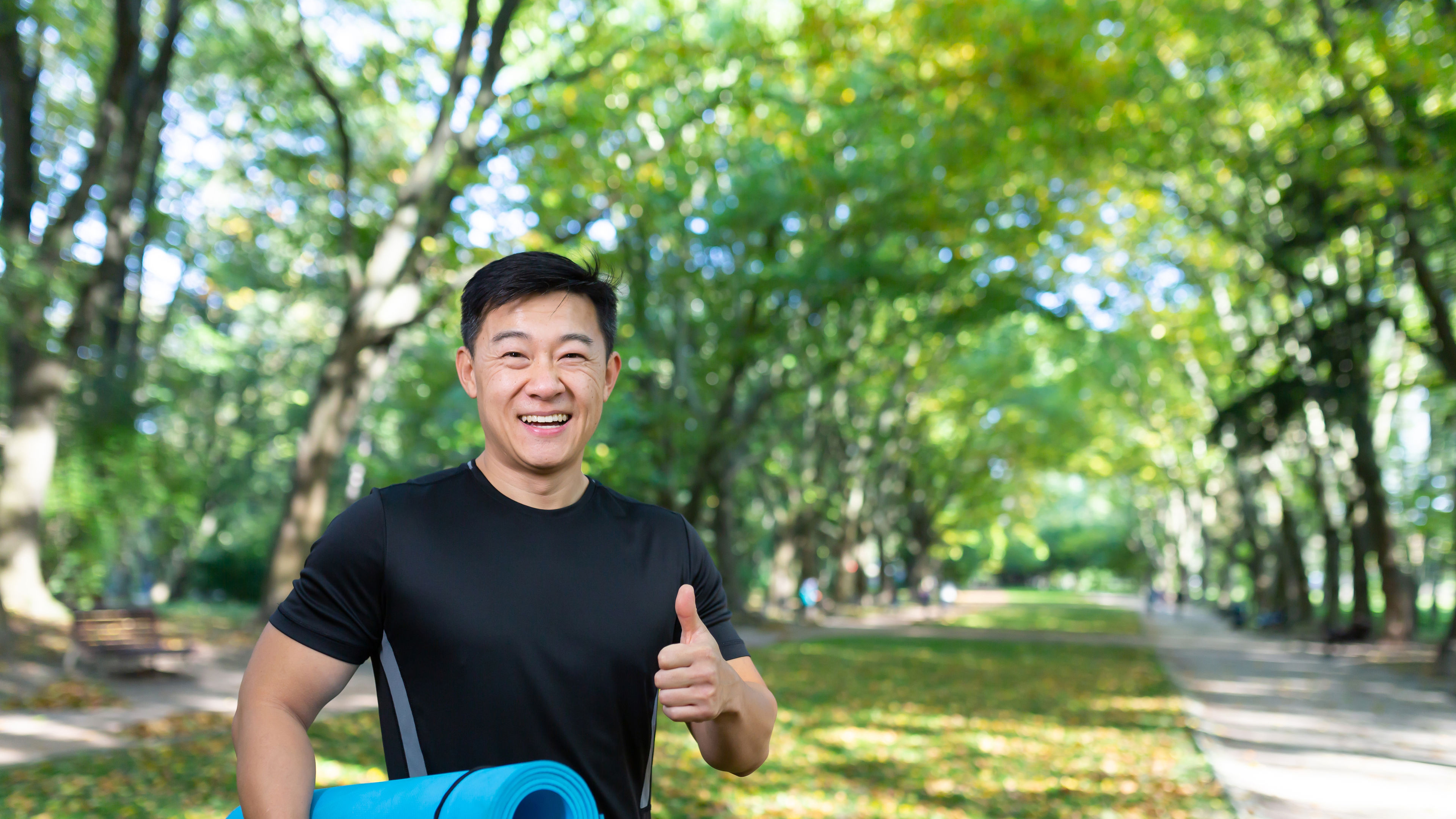 Image of a yoga trainer 