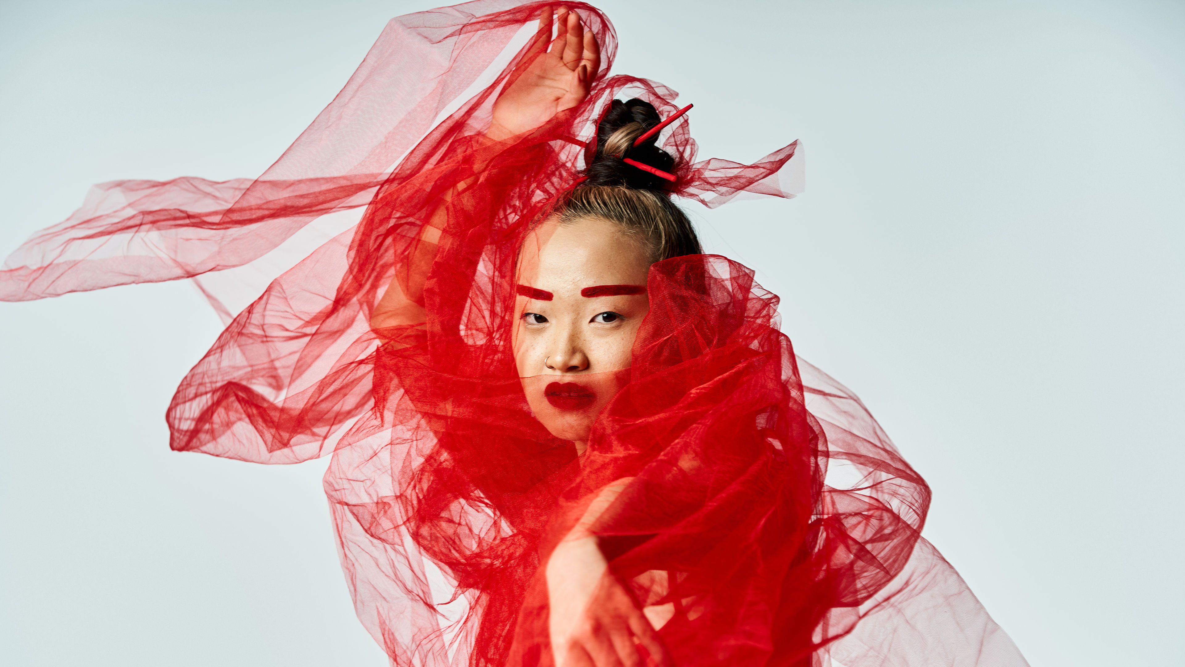 Red fashion concept
