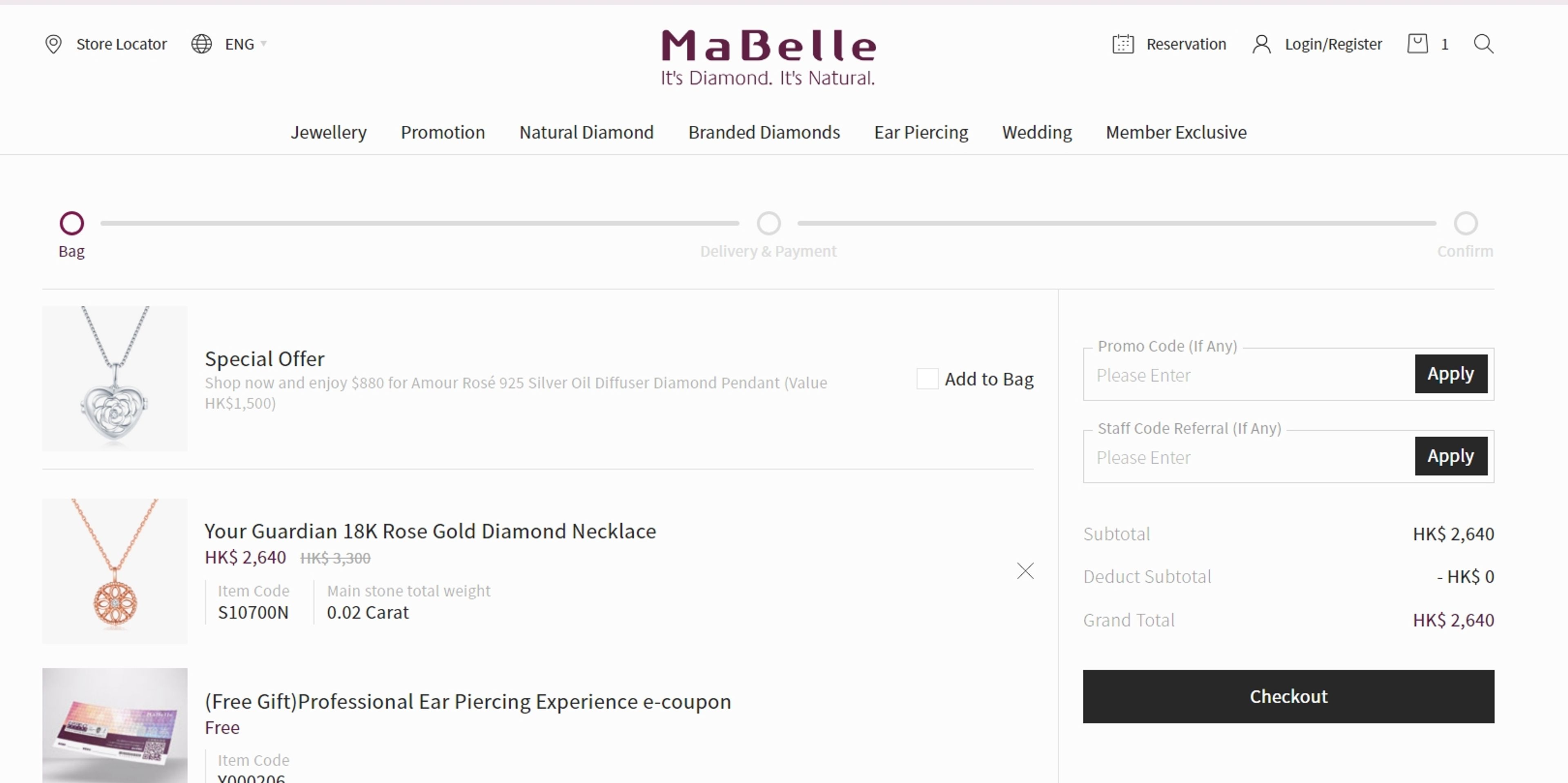 How to use Coupon for Mabelle