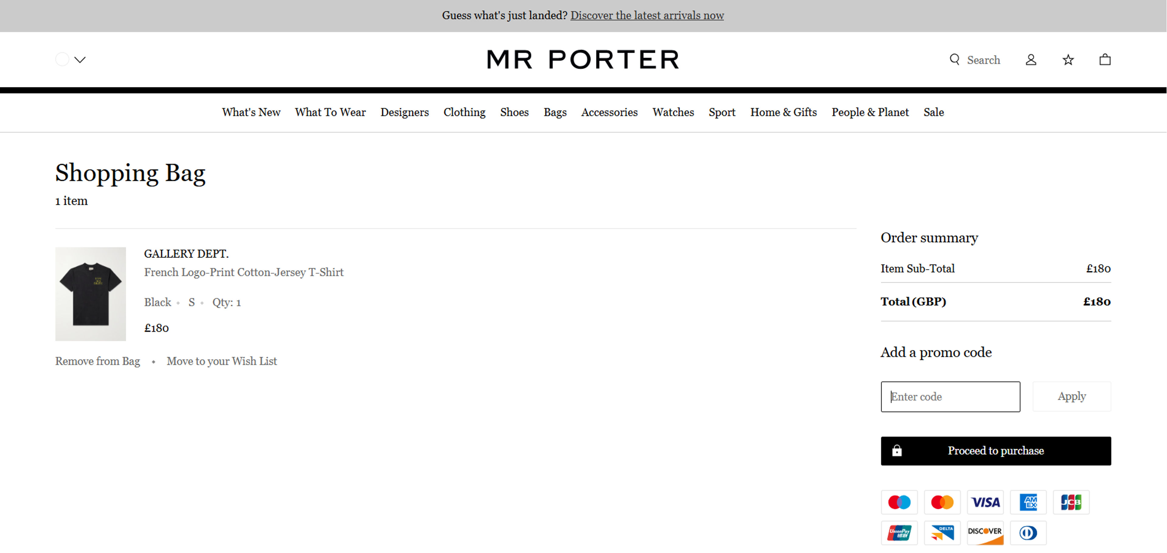 How to use coupons for Mr Porter