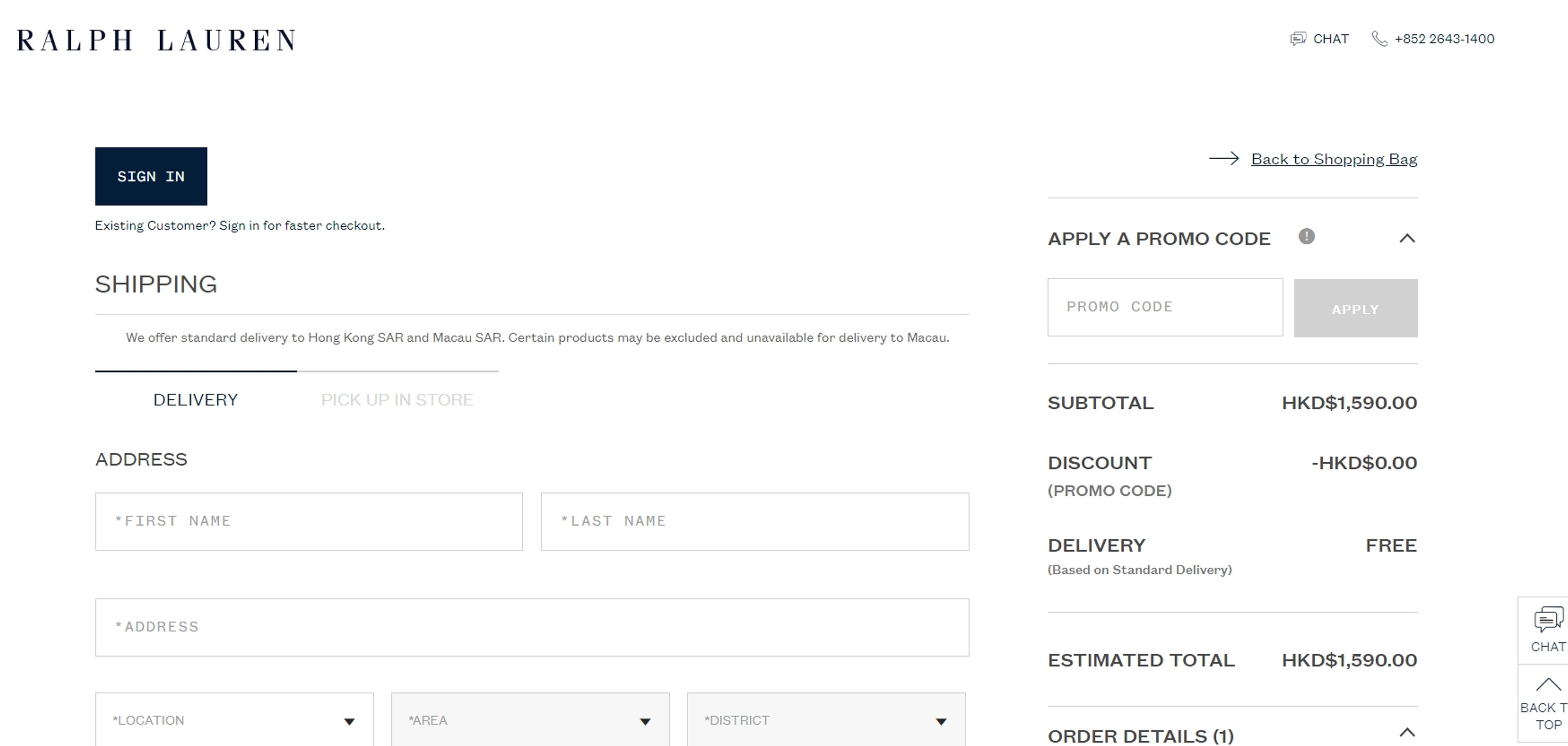 How to use Coupon for Ralph Lauren